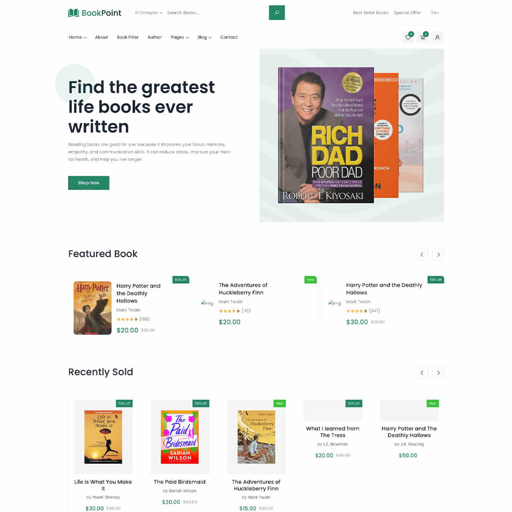 Bookpoint Theme